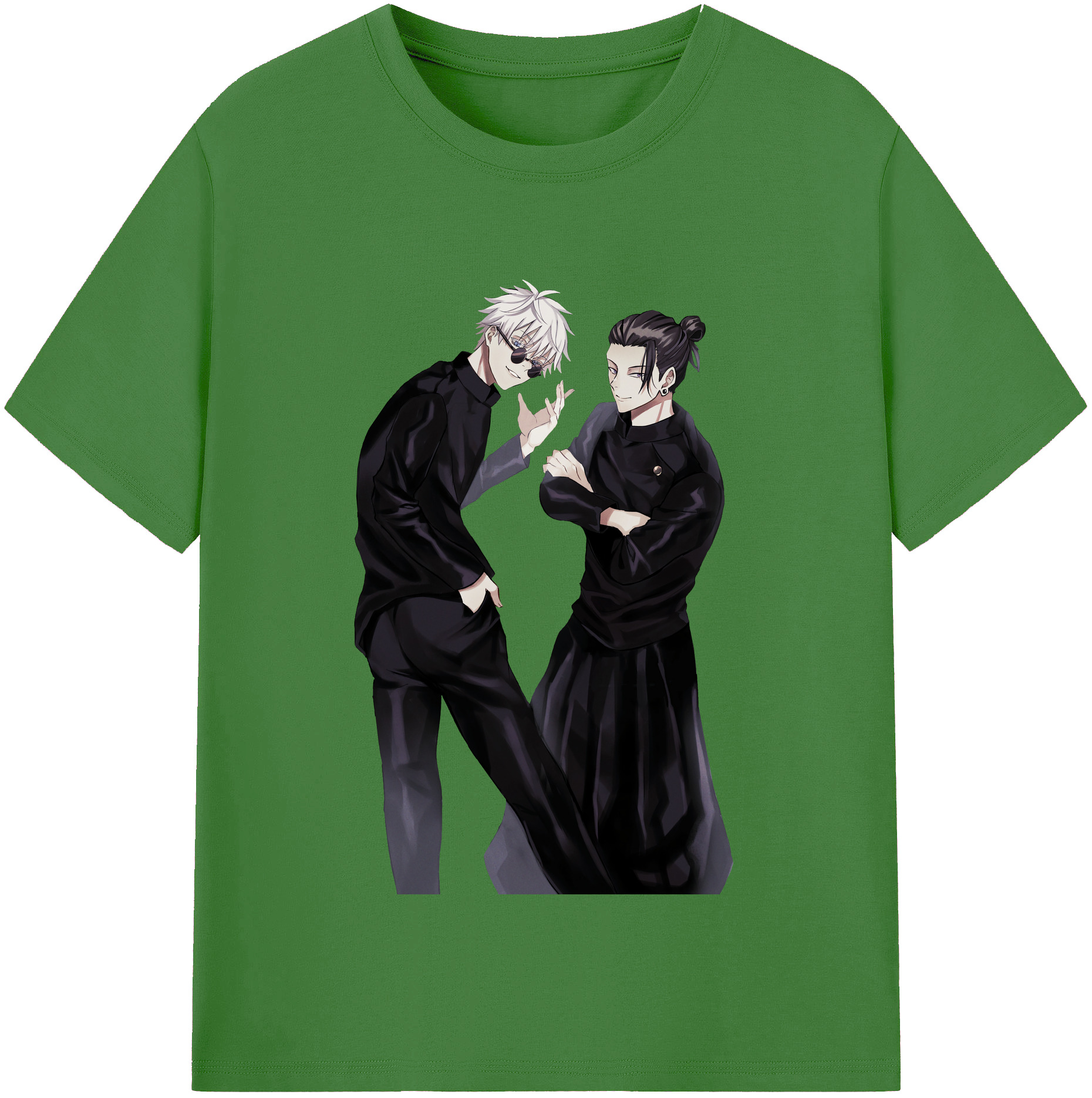（画像用） 呪術廻戦 Jujutsu Kaisen レディースカジュアルプリントTシャツ（綿100％）